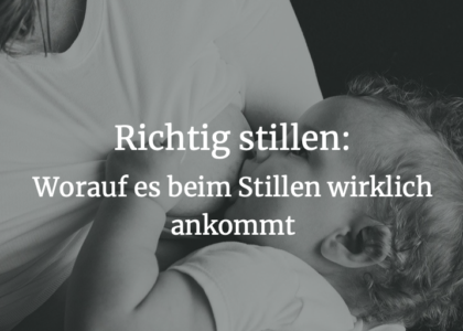 Richtig stillen