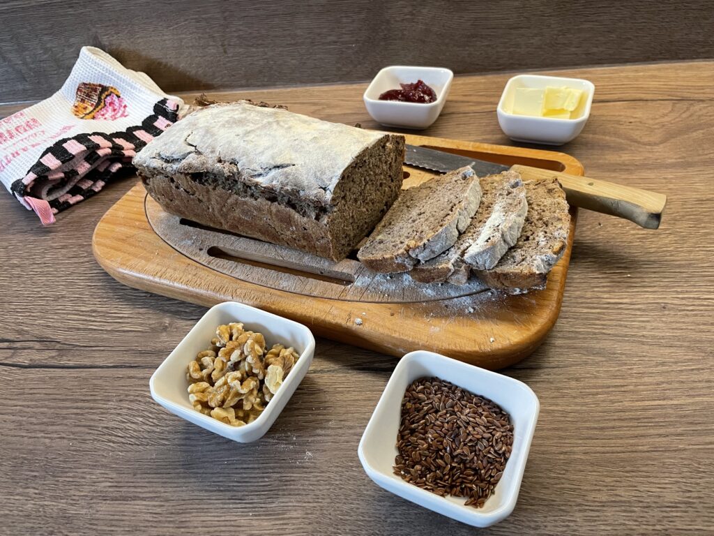 Roggenvollkornbrot low-carb